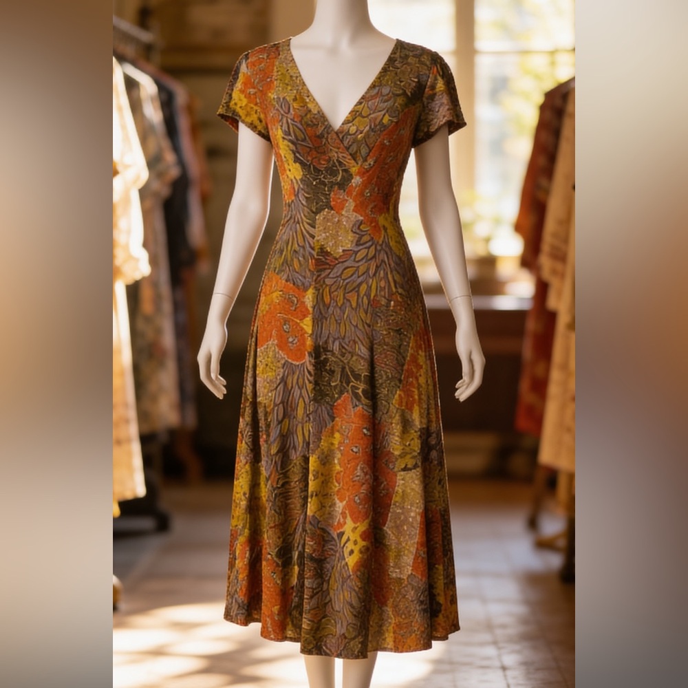 Dress-paisley print